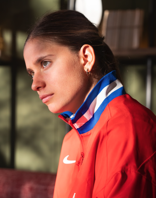 Retrato de jugadora del Atlético de Madrid Femenino